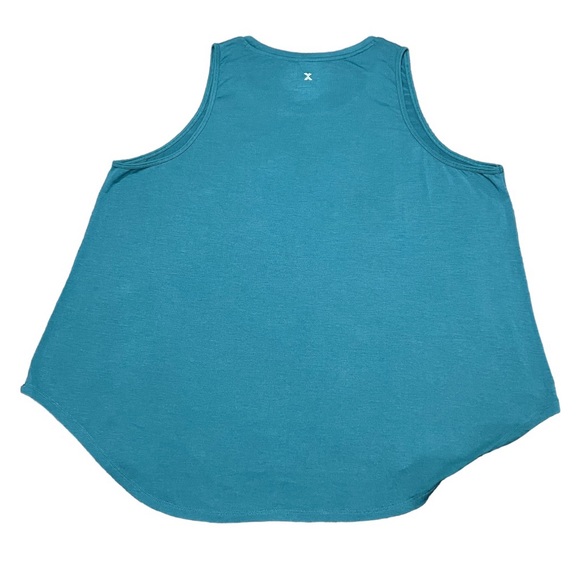 Xersion Teal Exercise Tank Top - Size 0X - Picture 3 of 6